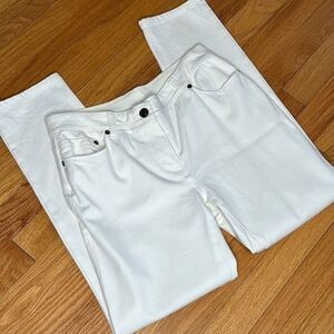 Chico’s White Stretchy Jeans, 0